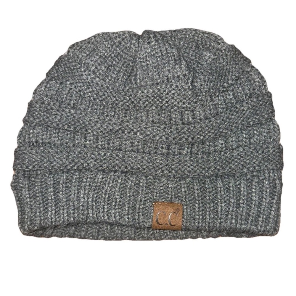 C.C. Beanie Dark Gray One Size